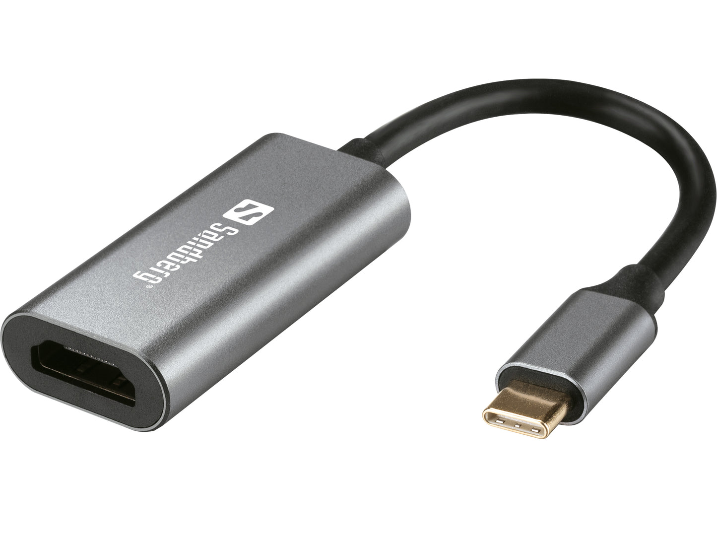 Sandberg 136-12 USB-C to HDMI Link 4K/60Hz Adapter – Aluminium, RoHS Certified