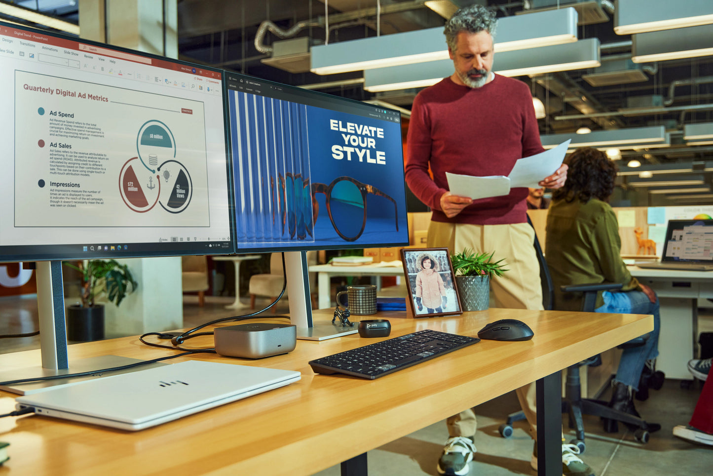 HP 9X472UT#ABB Thunderbolt 4 100W G6 Dock – Wired, 5K Ultra HD, 120W PSU