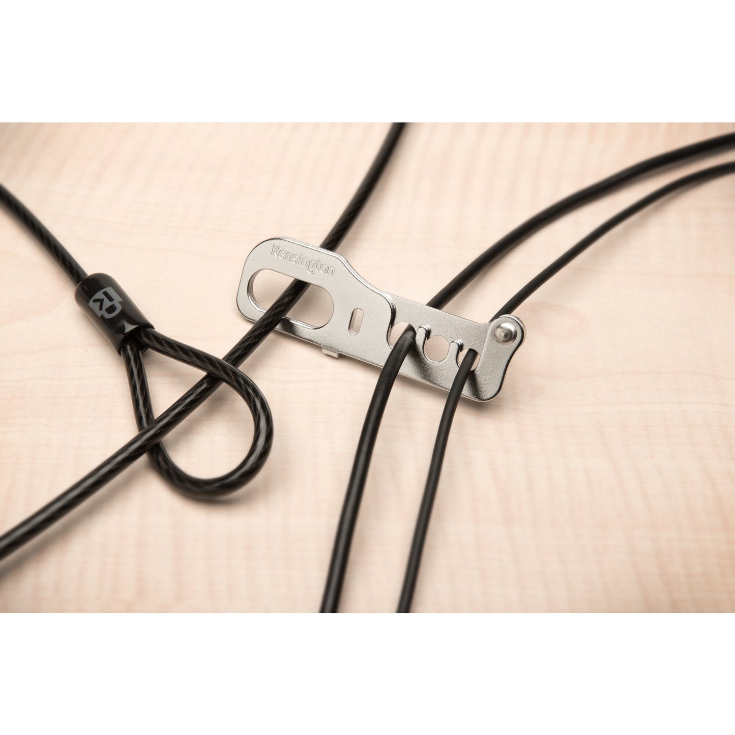 Kensington 64519US CableSaver Desk Mount Security Anchor – Metal Grey