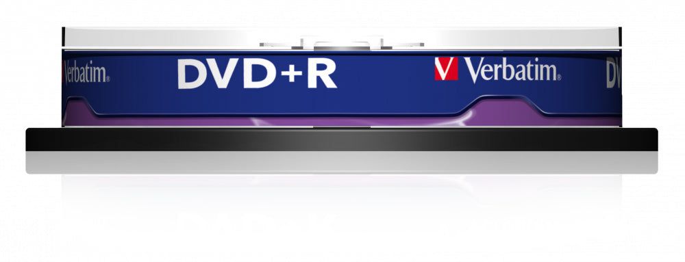 Verbatim 43498 DVD+R Blank Discs 4.7GB 16x Matt Silver – 10 Pack