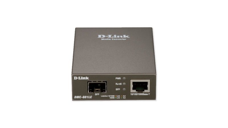 D-Link DMC-G01LC/E Network Media Converter – 1000 Mbit/s SFP Wired Grey