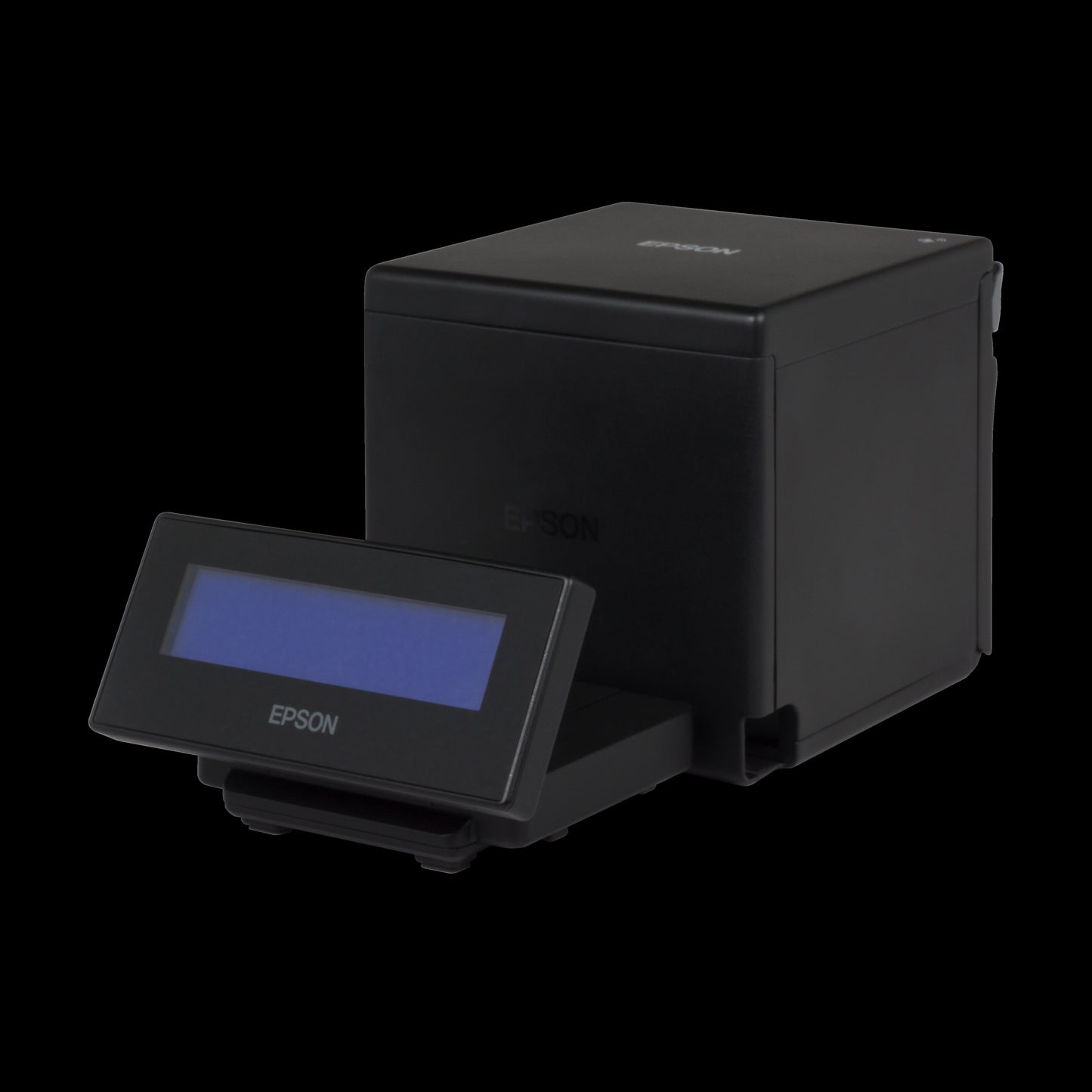 Epson A61CF26111 DM-D30 Customer Display – LCD 2 Lines 40 Digits USB Black