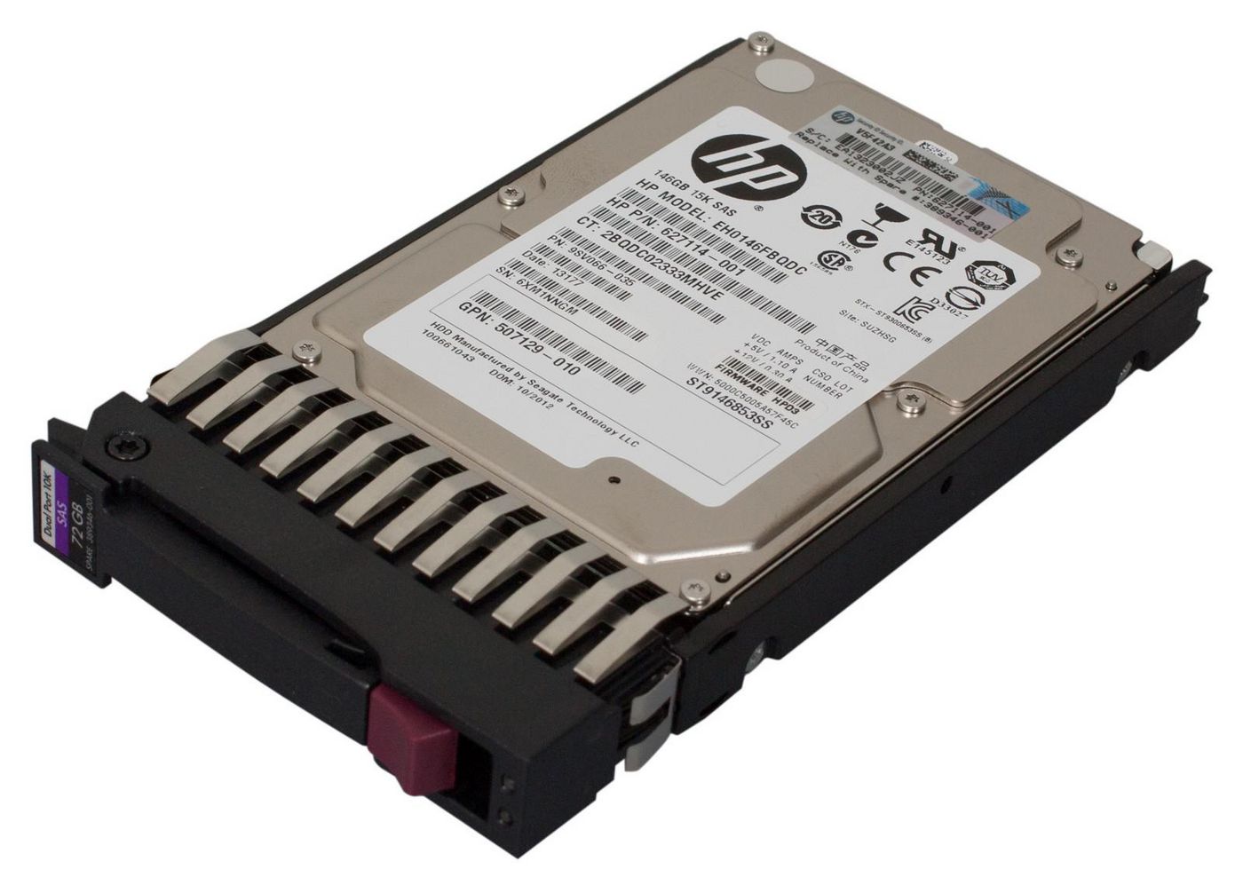 Hewlett Packard Enterprise 389346-001 2.5" SAS HDD 72GB 10K RPM Dual Port