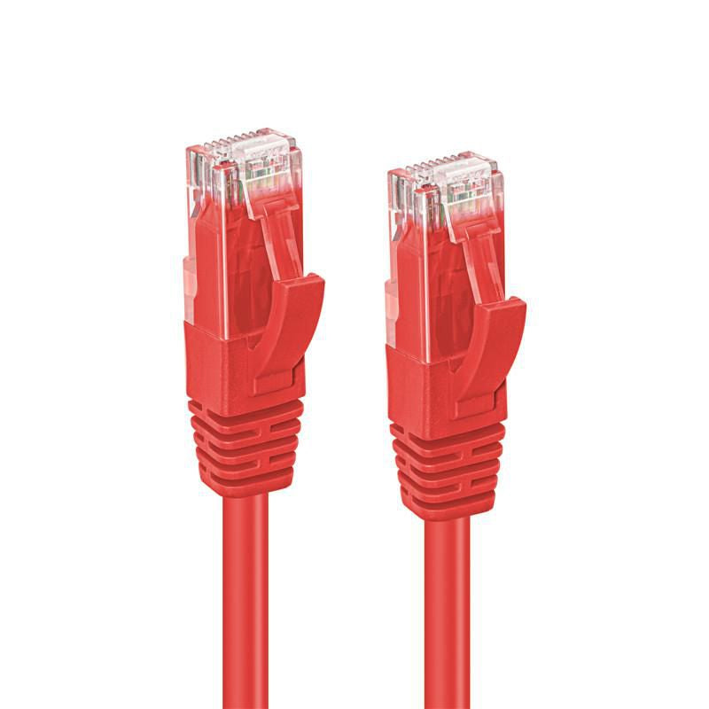 MicroConnect UTP602R Cat6 U/UTP Network Cable 2m Red – RJ-45 LSZH