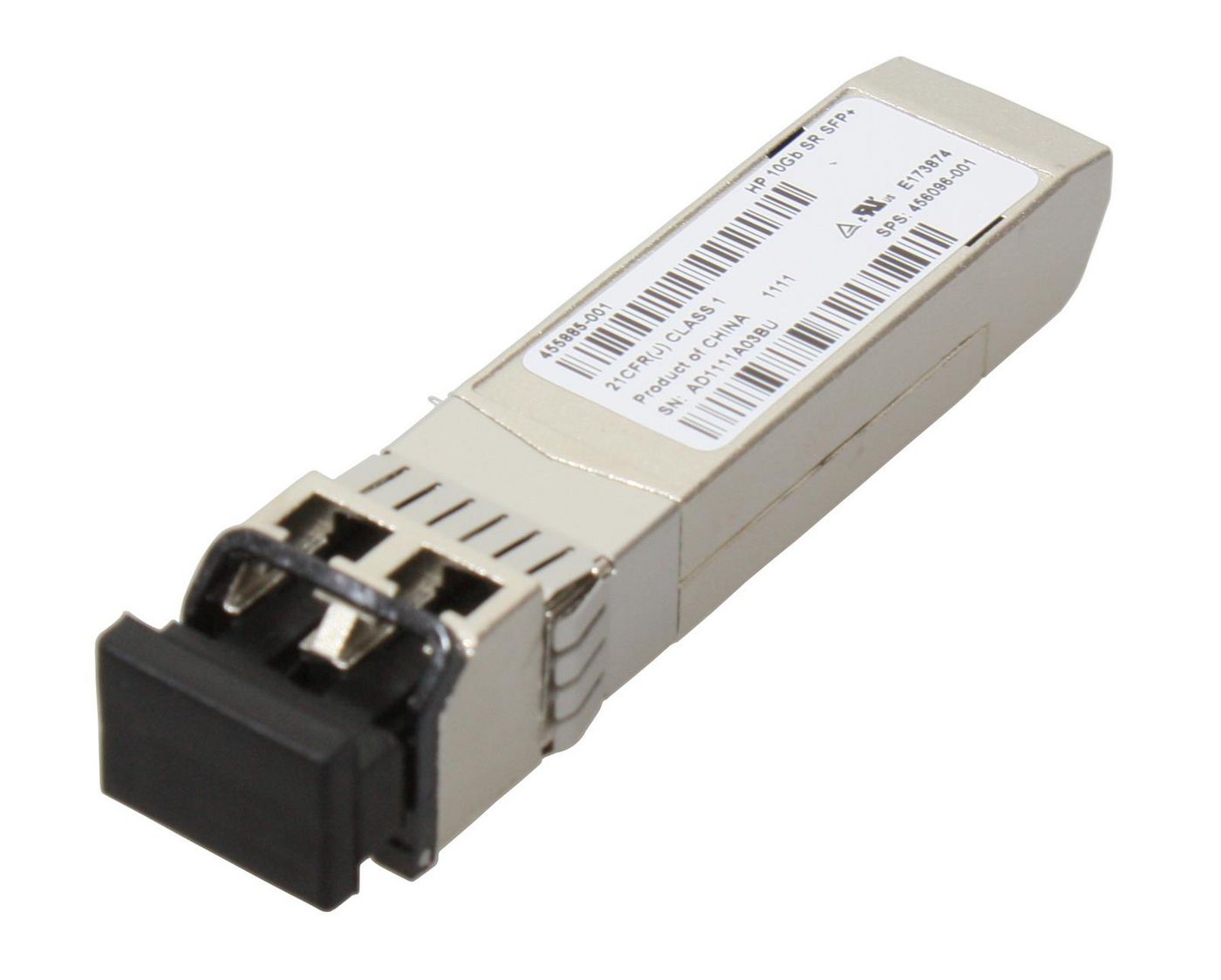 Hewlett Packard Enterprise 456096-001 SFP+ SR Transceiver 10Gbps 850nm 400m