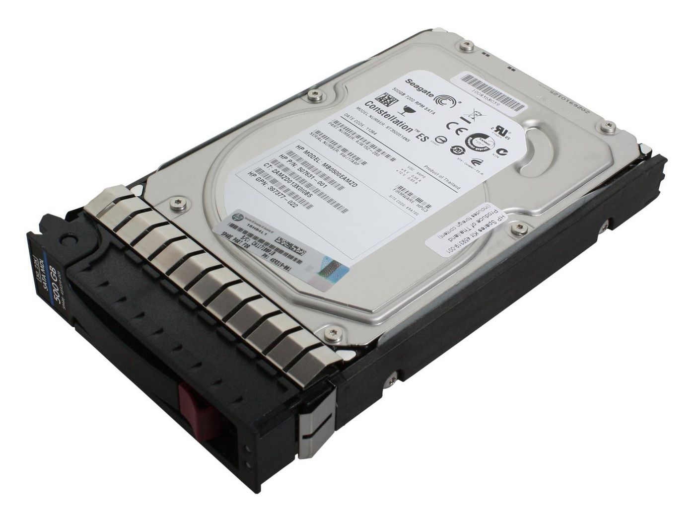 Hewlett Packard Enterprise 459319-001 500GB SATA 7200RPM Internal Hard Drive