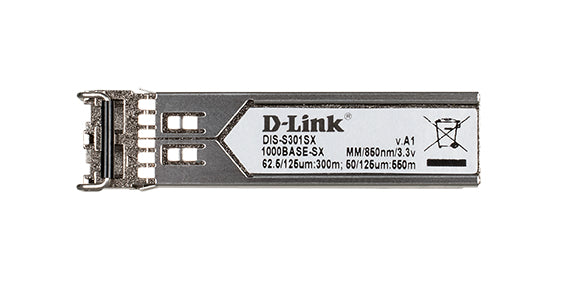 D-Link DIS-S301SX Mini-GBIC SFP 1000BaseSX Industrial Fibre Optic Transceiver