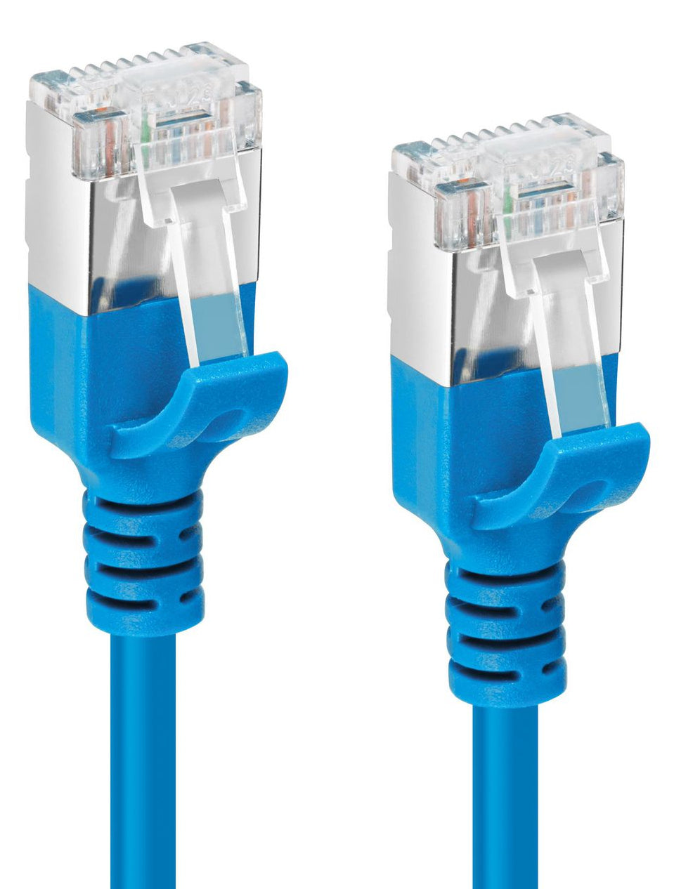 MicroConnect V-FTP6A0015B-SLIM Cat6a U/FTP Network Cable 0.15m Blue LSZH