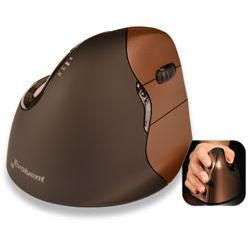 Evoluent 500793 VerticalMouse 4 Small Wireless Ergonomic Mouse – USB, 6-Button
