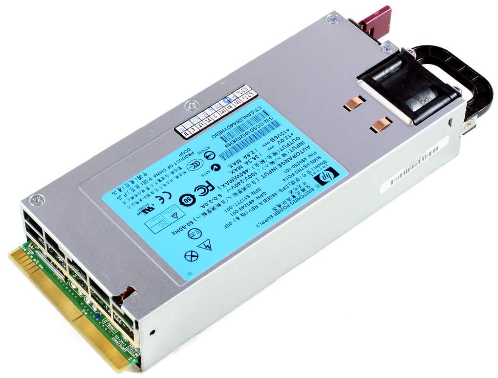 Hewlett Packard Enterprise 503296-B21B-RFB Power Supply Unit – 460W HE Hot Plug AC 80 PLUS Gold