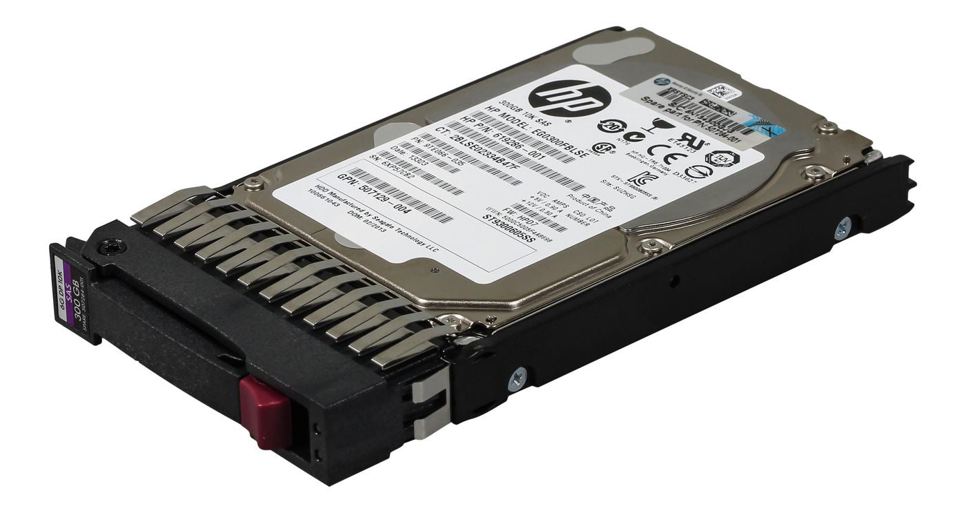 Hewlett Packard Enterprise 507119-001 146GB SAS 10K 2.5" Dual Port Hard Drive