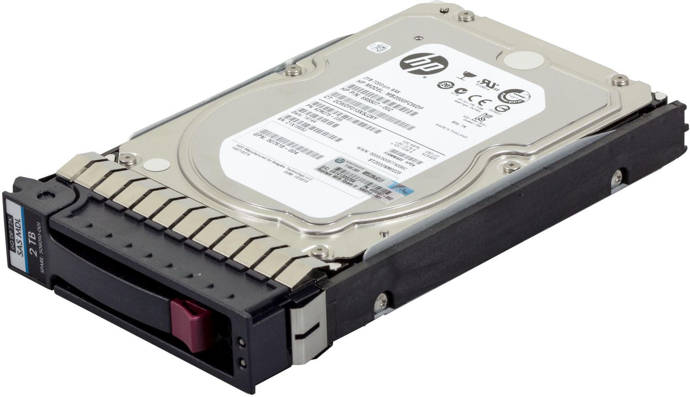 Hewlett Packard Enterprise 508011-001-RFB 1TB SAS 3.5" 7200RPM Hard Drive