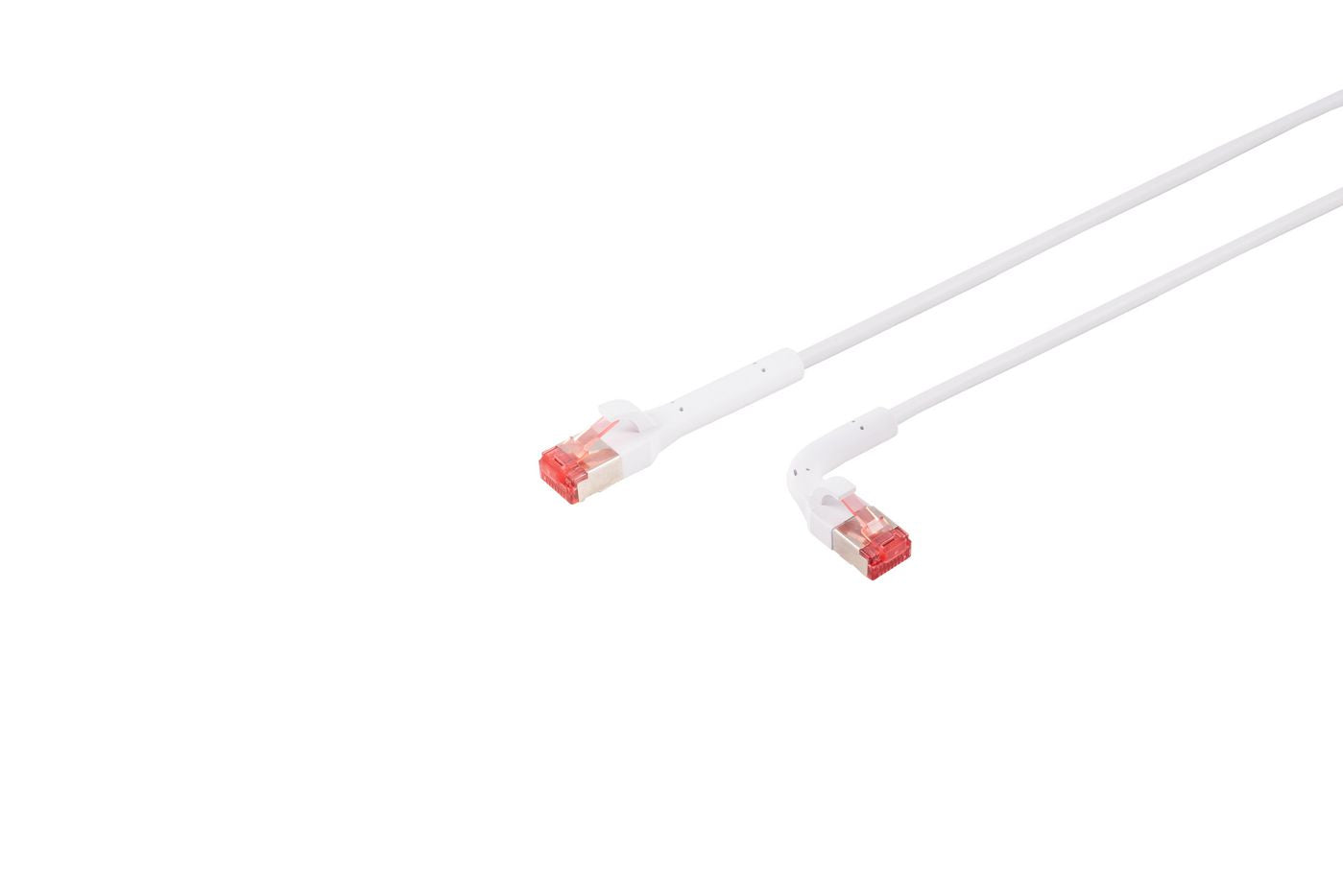 Lanview LV-6AFTP-FLEX-ANG-02W CAT6A U/FTP 2m White LSZH Networking Cable