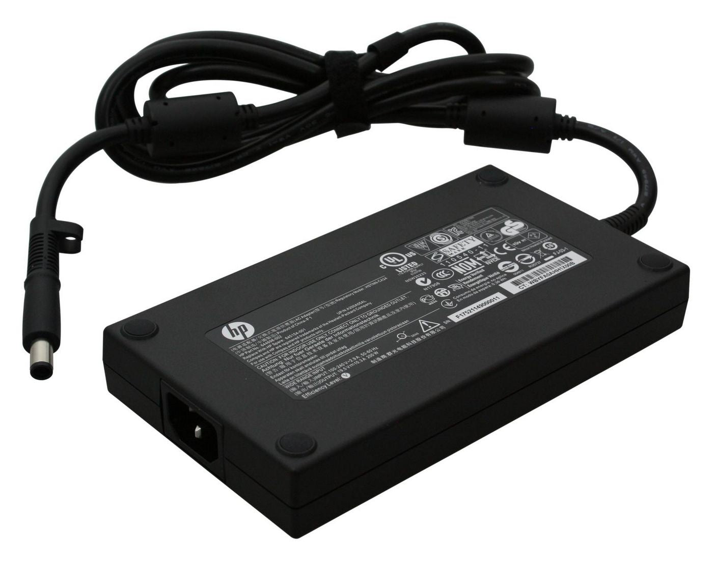 HP 609945-001 Power Adapter – 200W Auto AC-to-DC Black