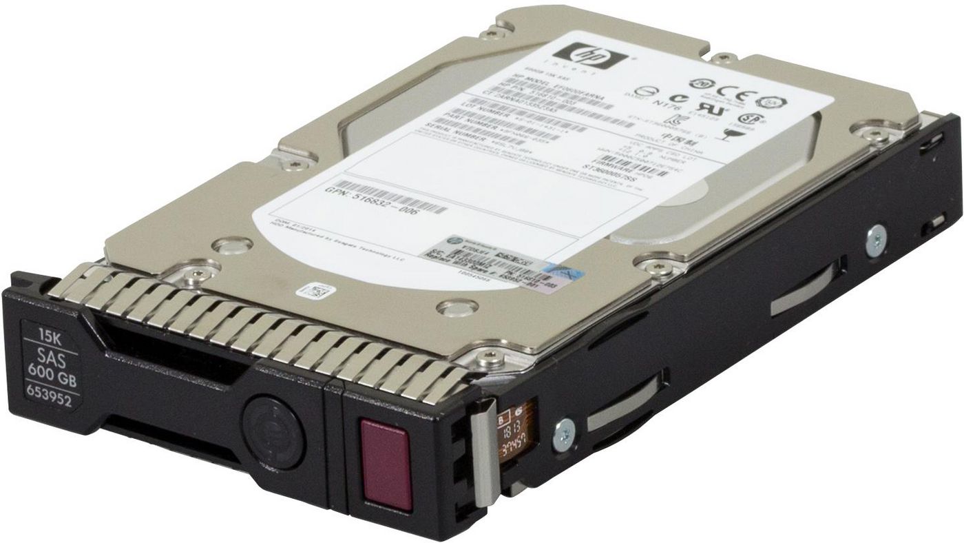 Hewlett Packard Enterprise RP000130619 Internal Hard Drive – 600GB 15,000RPM 3.5" SAS
