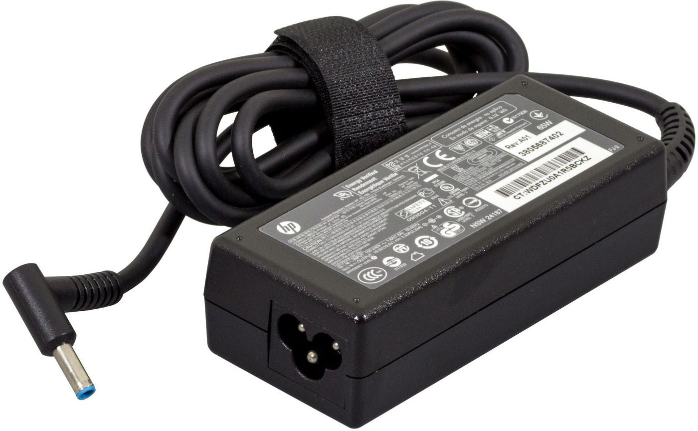 HP 709985-001 65W AC Power Adapter – S-3P 4.5mm Connector, Indoor, Black