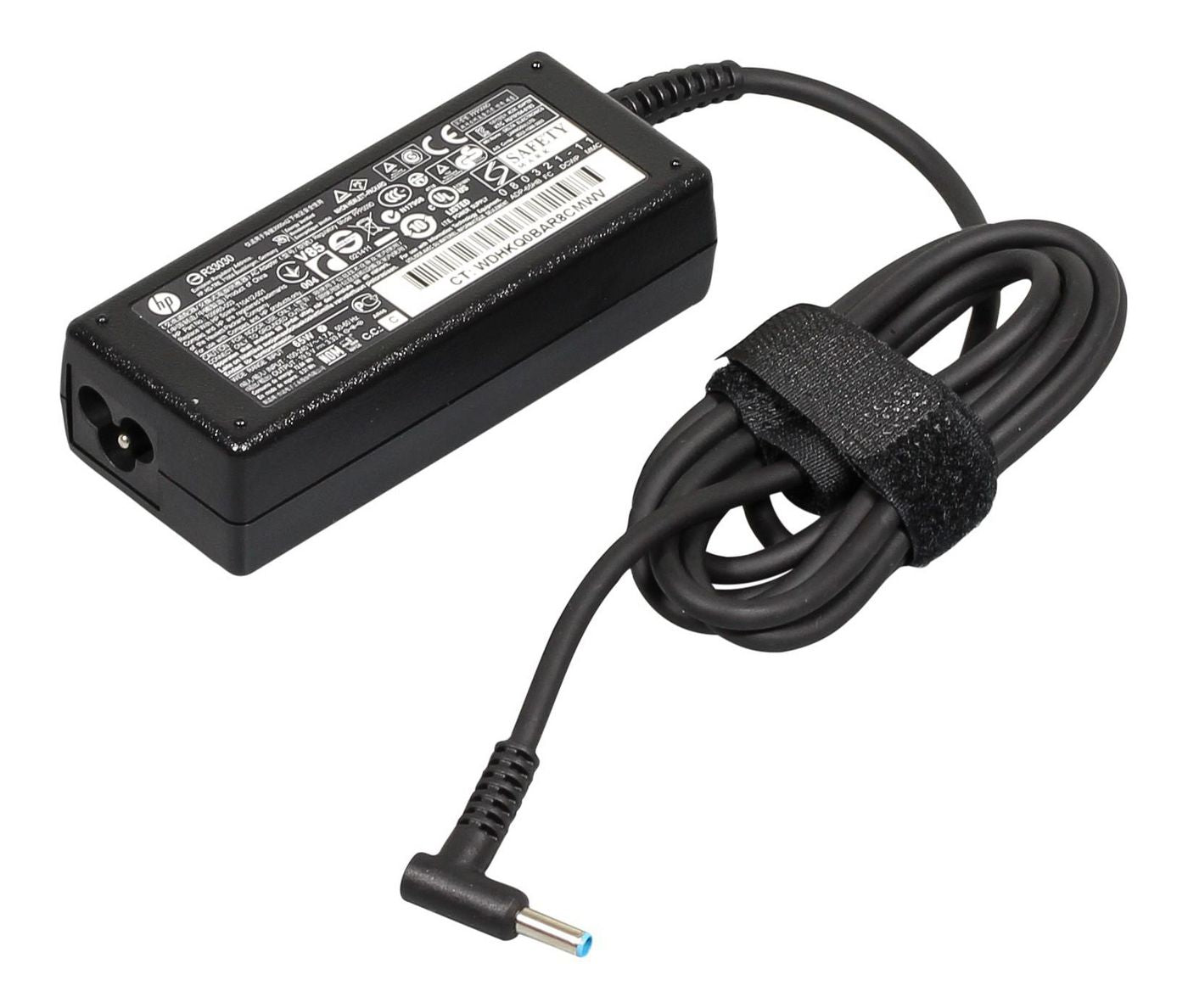 HP 709985-003 AC 65W Power Adapter – Indoor, 100-240V, S-3P 4.5mm, Black