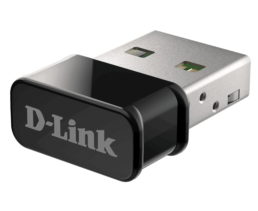 D-Link DWA-181 AC1300 MU-MIMO Wi-Fi Nano USB Adapter – Dual-Band Wireless