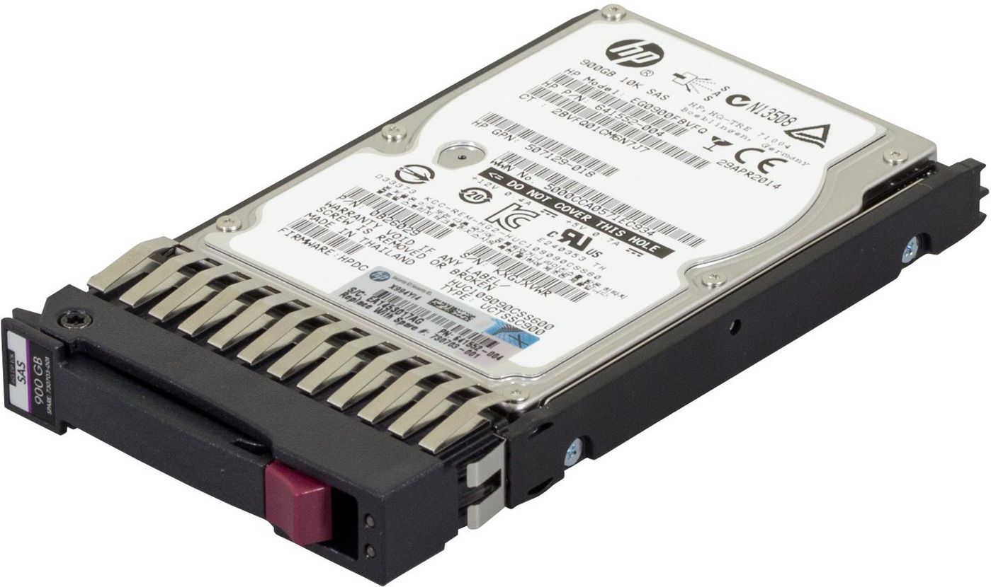 Hewlett Packard Enterprise 730703-001 900GB 2.5" SAS 10K HDD Data Storage
