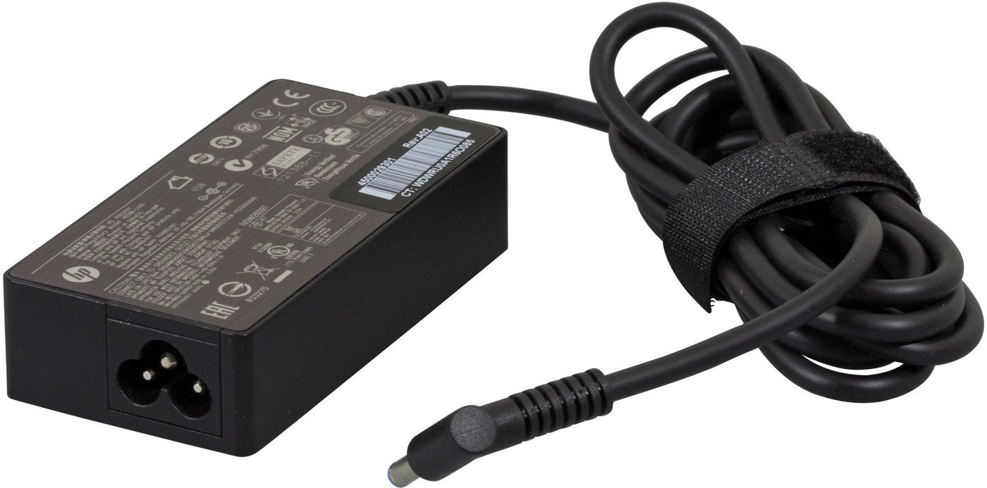 HP 744892-001 45W AC Power Adapter – 19.5V 2.31A, 4.5mm Connector, Black