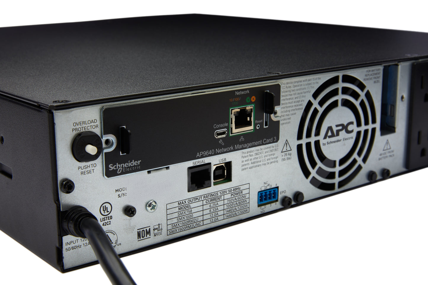 APC AP9640 Smart-UPS Network Management Card Gen3 – SmartSlot, Compact, 80g