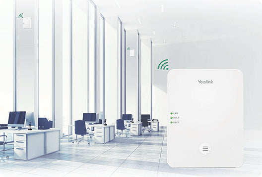 Yealink W80DM DECT IP Multi-Cell System – Wireless Manager, 100 Devices, PoE