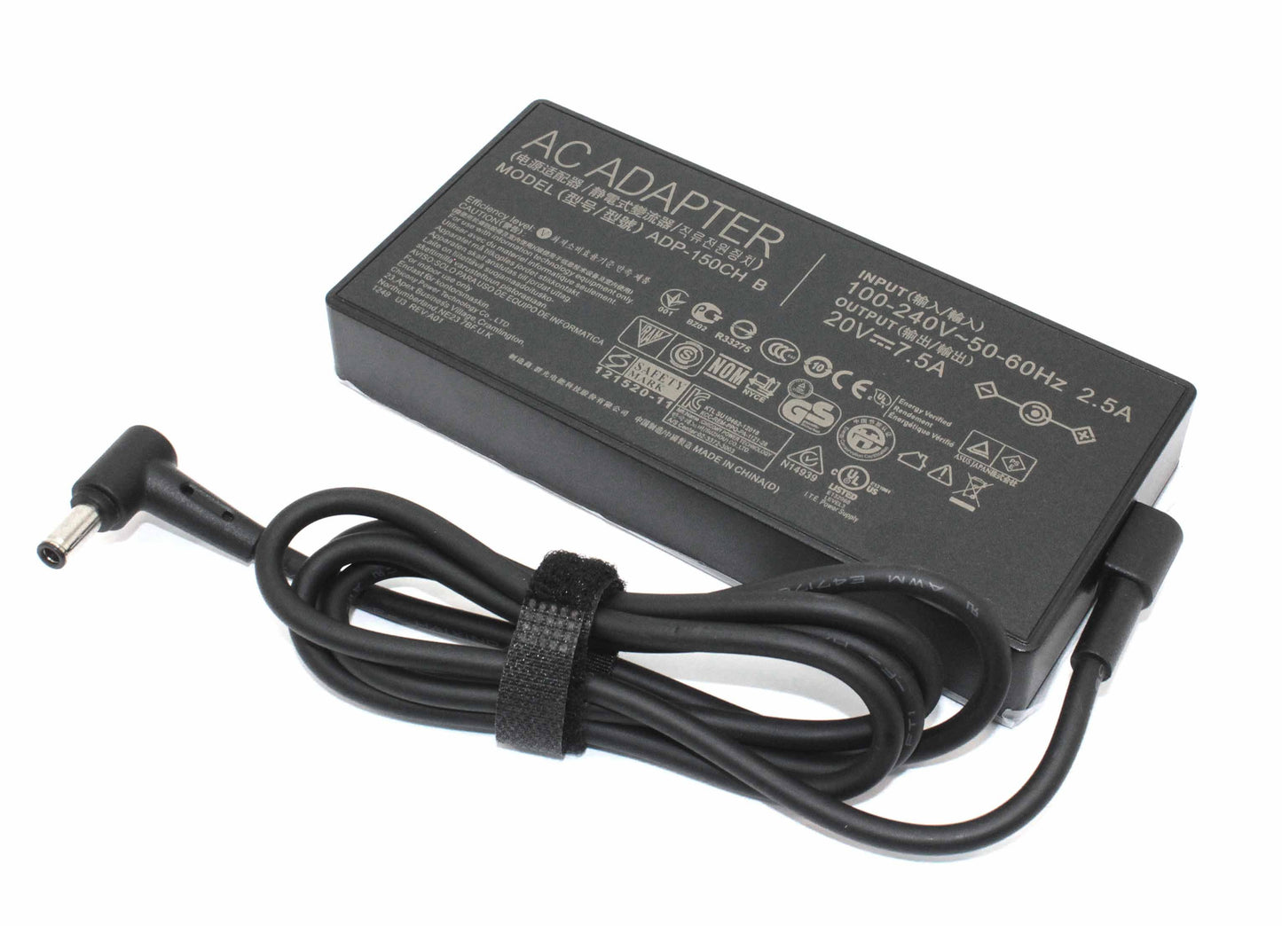 ASUS 0A001-00081500 150W Power Adapter – Indoor 20V 7.5A Black Reliable Laptop Charger