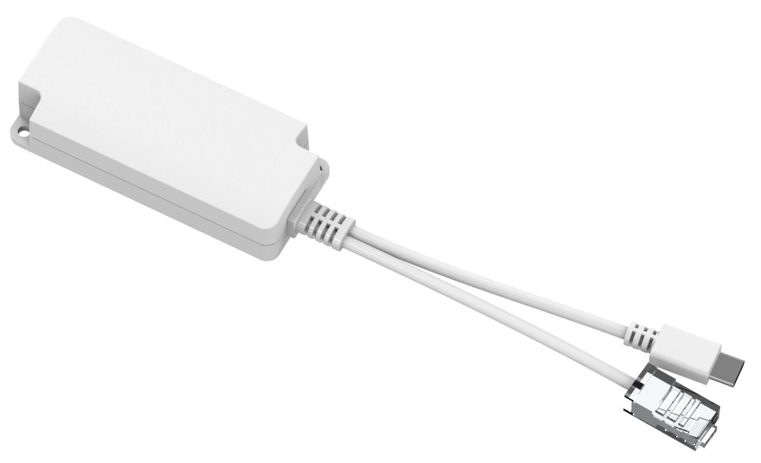MicroConnect MC-POESPLITTER-CW Network Splitter – PoE 5V 2.5A White