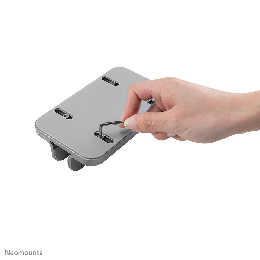 Neomounts NSLS300 Adjustable Aluminium Laptop Storage Stand – Grey 11-17" 5kg