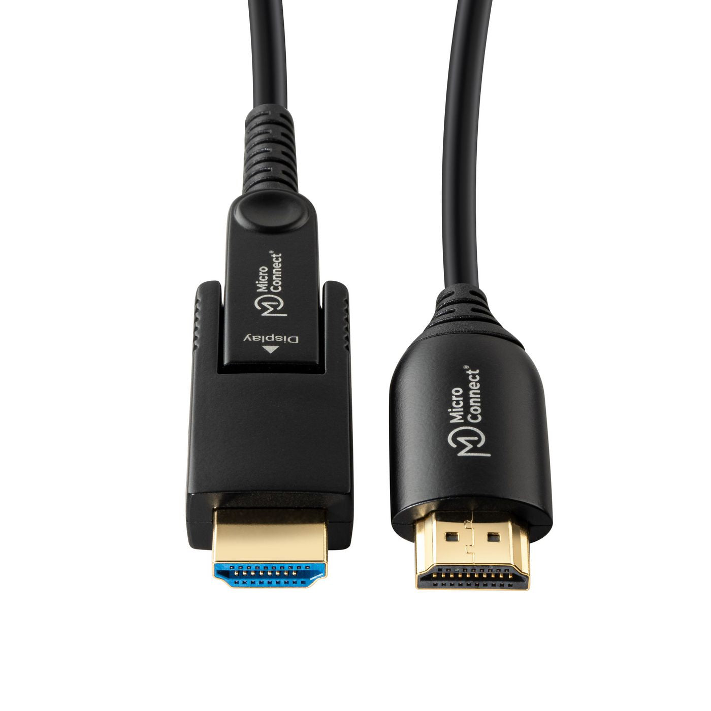 MicroConnect HDM191940V2.0DOP HDMI A-D Cable – 40m 4K Fibre Optic, HDR, ARC