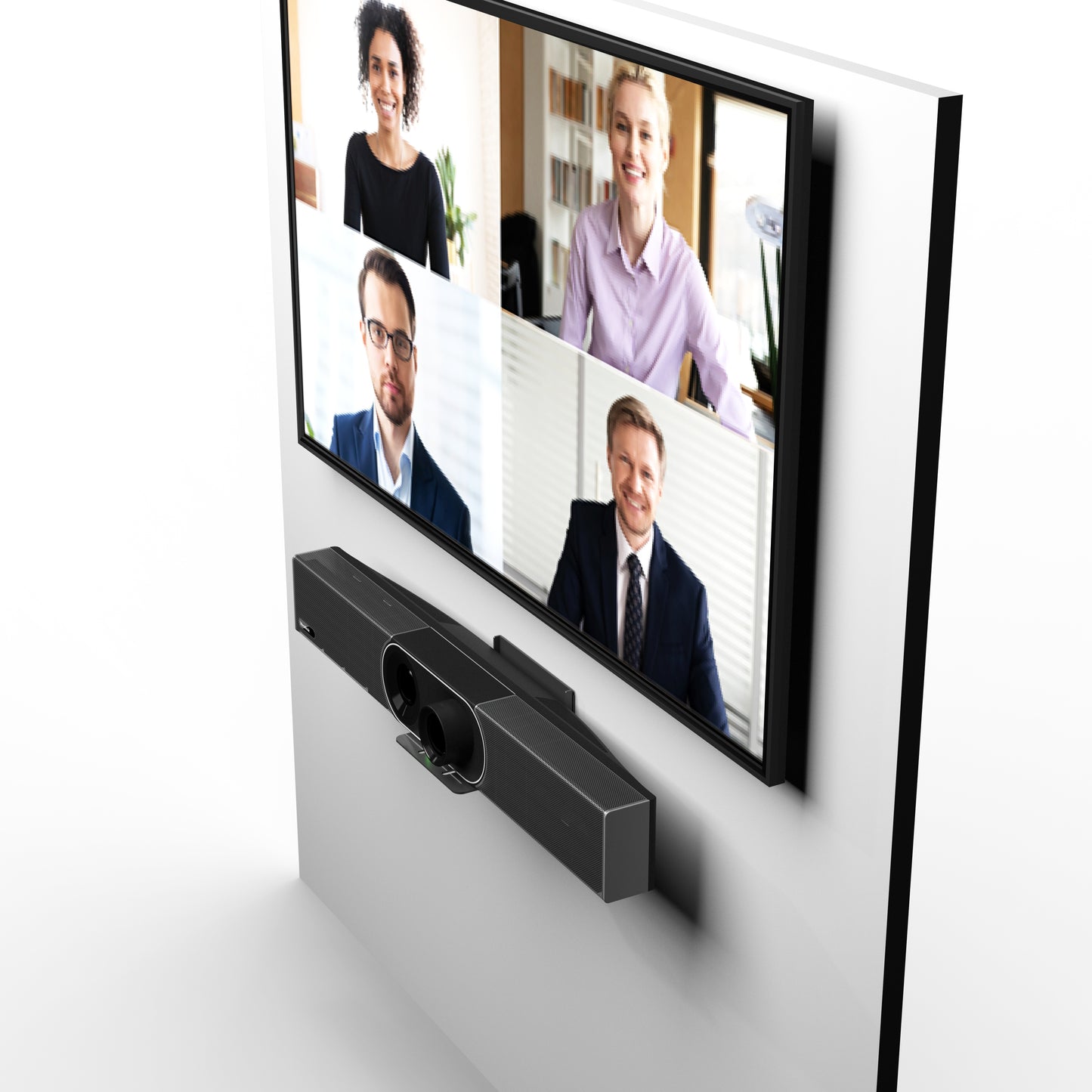 Yealink VCS-TVMOUNT2 Wall Mount – Black Meeting Room Accessory