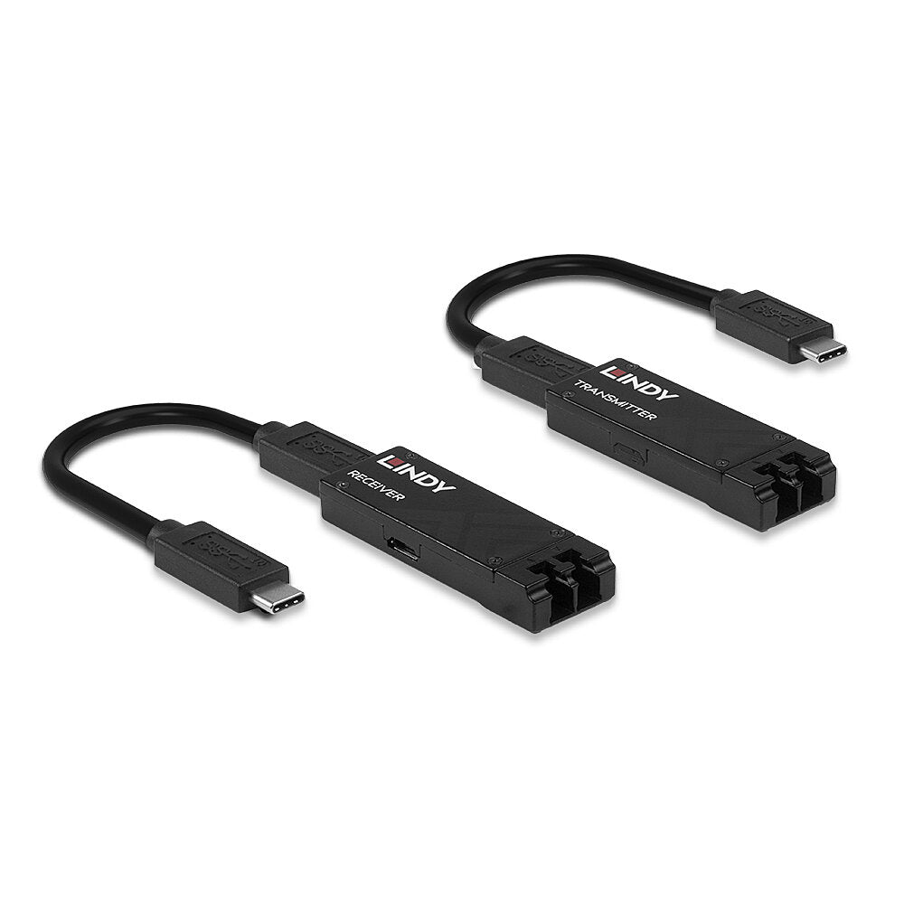 Lindy 43312 100m Fibre Optic USB 3.2 Type C Extender – 10Gbps