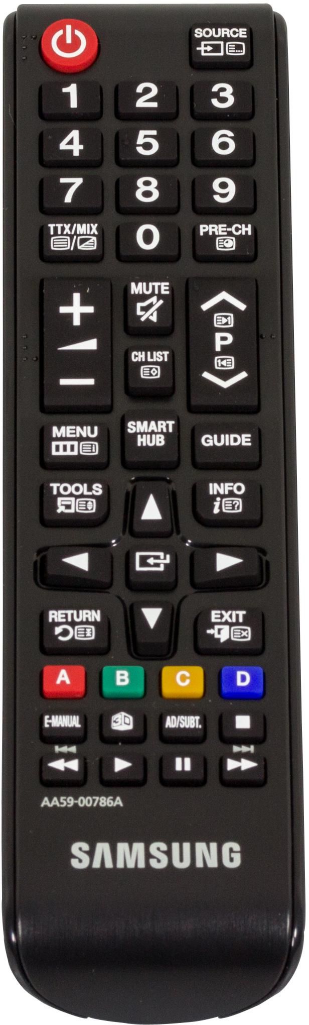 Samsung AA59-00786A Remote Control – 44 Button TV Accessory, Black