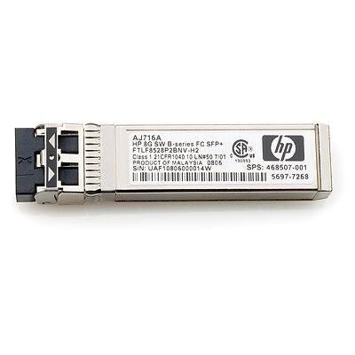 HP AJ716A-RFB 8Gb Shortwave B-series SFP+ Fibre Channel Transceiver