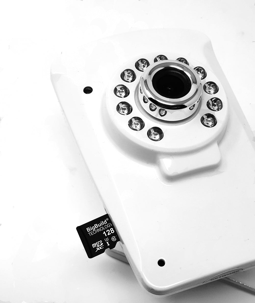 BigBuild Technology 128GB Ultra Fast 100MB/s Micro SDXC Memory Card, Perfect for CCTV and Security Cameras