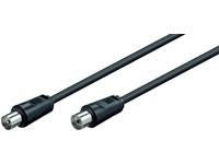 MicroConnect COAX050 Coaxial Cable 5m Male to Female 75 Ohm Black