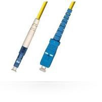MicroConnect FIB461002 Fibre Optic Cable – 2m LC-LC OS2 Singlemode Yellow LSZH Jacket