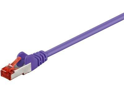 Microconnect Cat6 S/FTP Network Cable 0.15m – Purple, LSZH, RJ-45, High-Speed