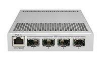 MikroTik MT CRS305-1G-4S+IN Managed Network Switch – 4x 10G SFP+, 1G RJ-45, Fanless