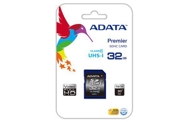 ADATA ASDH32GUICL10-R SDHC Memory Card 32GB UHS-I U1 Class 10