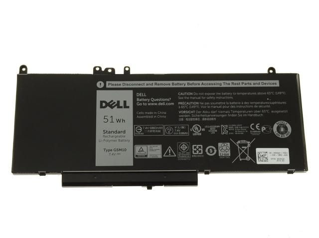 Dell K9GVN Battery – 11.1V 51Wh 4-Cell Li-Ion Black