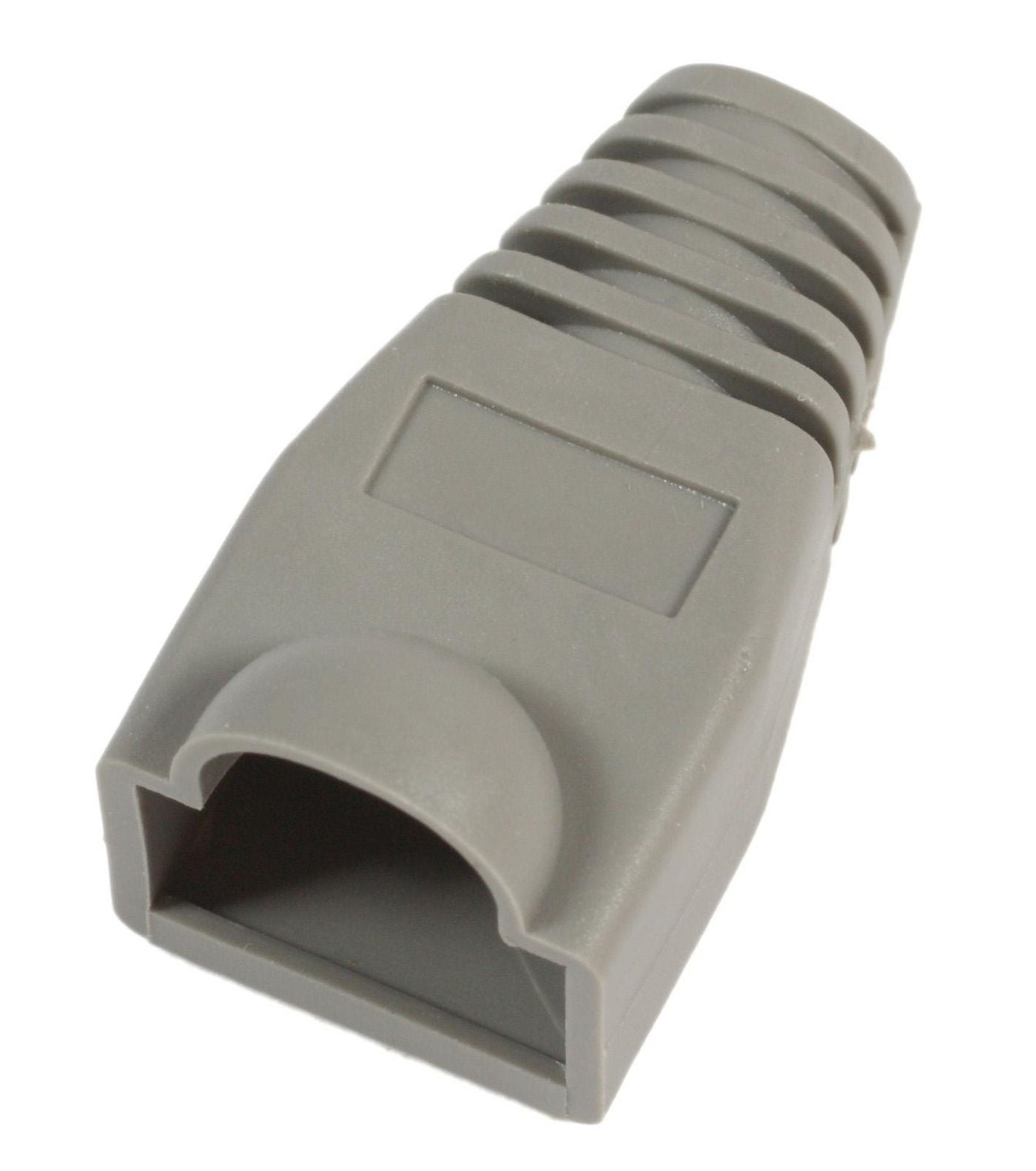 MicroConnect KON503G RJ45 Strain Relief Boot – Grey (Pack of 50) Durable Network Cable Protection