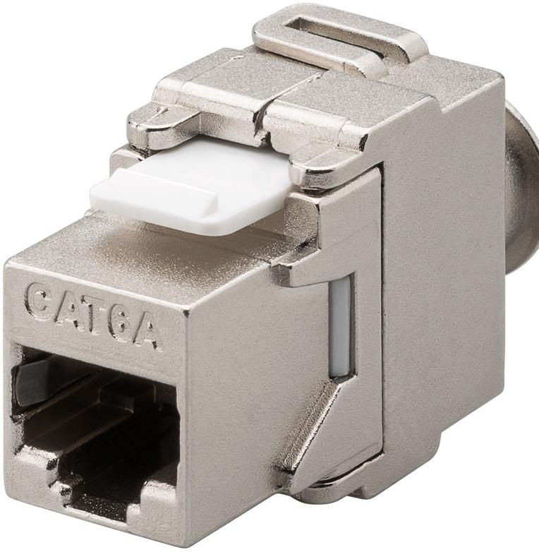 MicroConnect KEYSTONE-10 Keystone Module RJ45 to IDC CAT6a STP