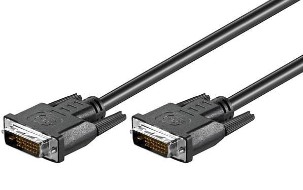 MicroConnect MONCC05 DVI-D Dual Link Cable – 0.5m Black, 2560x1600 Resolution, RoHS Compliant
