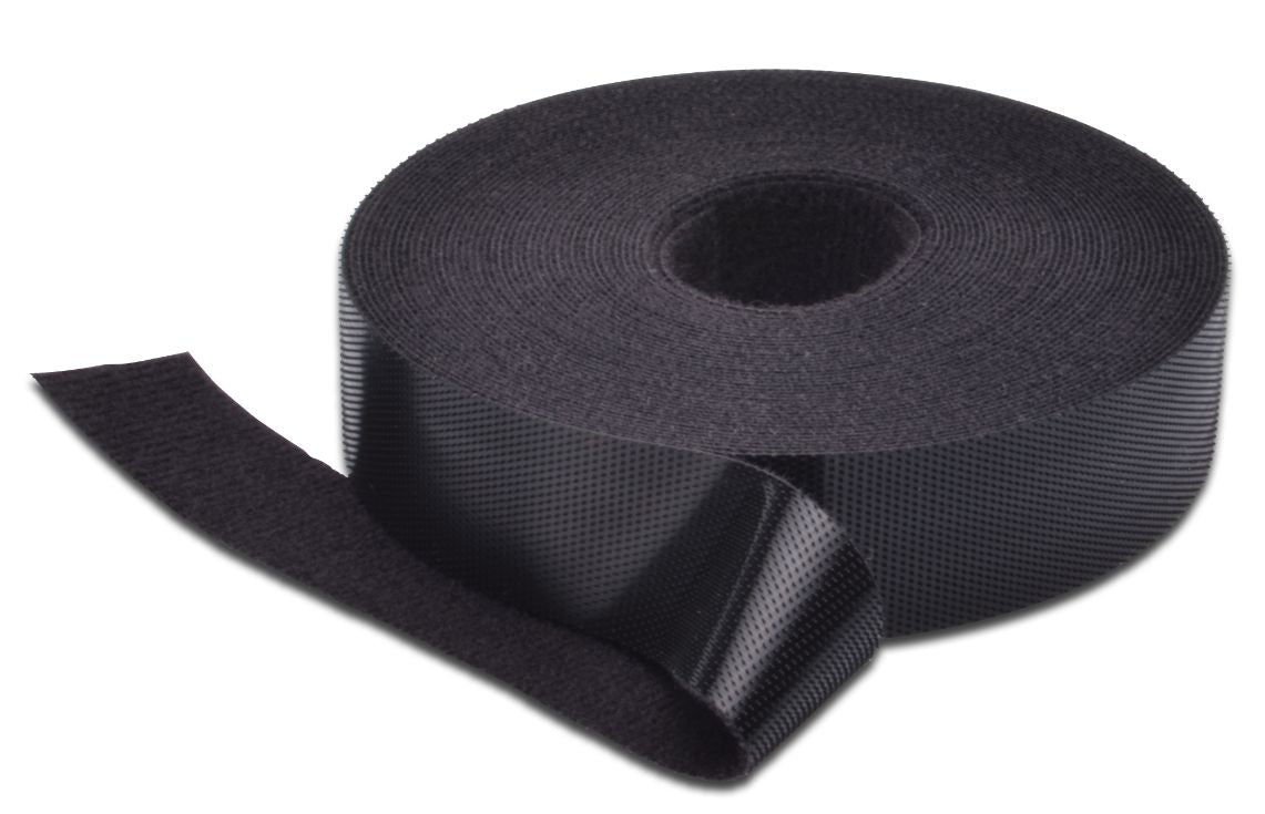Microconnect CABLETAPE Black Velcro Cable Clamp – 20mm, 1 Piece