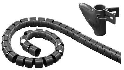 Microconnect CABLEEATER Cable Management Accessory – 2.5m, Black, 20mm