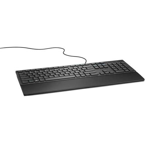 Dell 580-ADGS Multimedia Keyboard – Spanish QWERTY Wired USB Black