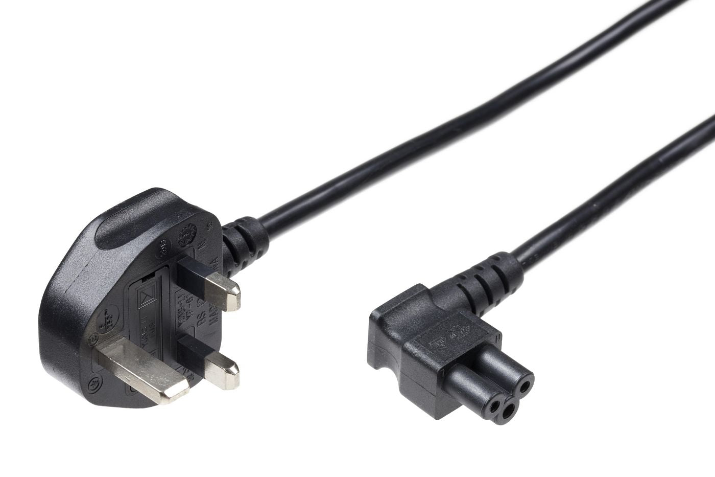 MicroConnect PE090818A Power Cable 1.8m Black Type G to C5 Coupler