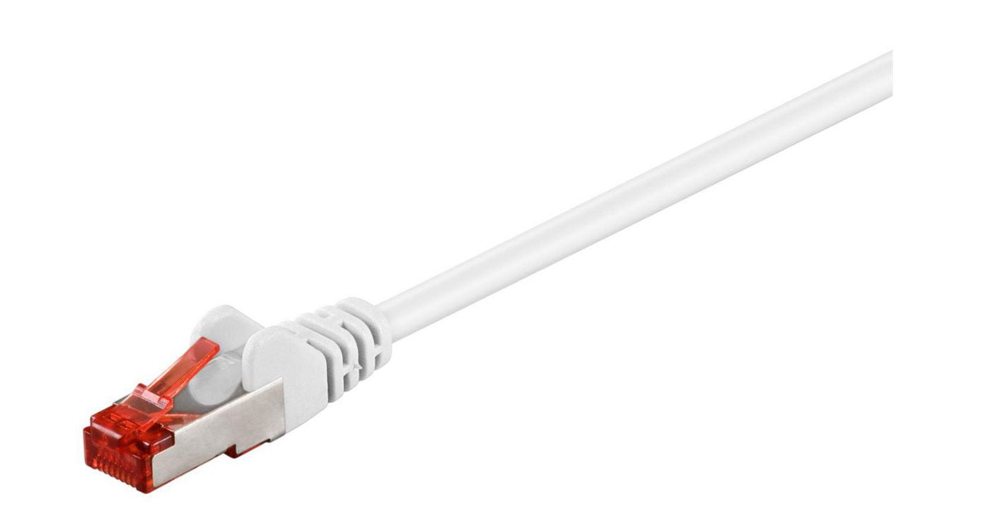 Microconnect Cat6 S/FTP Network Cable 0.15m White – LSZH, RJ-45, High-Speed