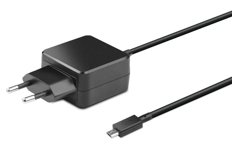 CoreParts MSPT2121 Micro USB Charger 15W 5V 3A EU Wall Plug – CE Certified Fast Charging Adapter
